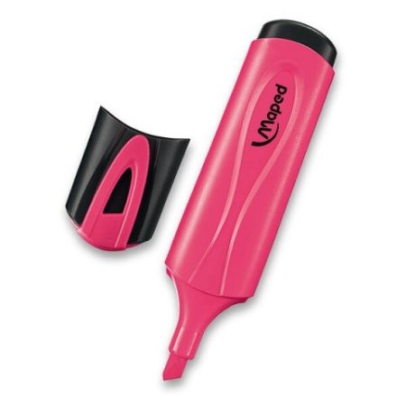 Zvýrazňovač MAPED Fluo Peps Classic růžový