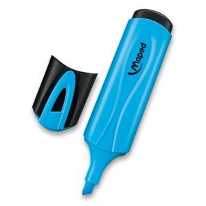 Zvýrazňovač MAPED Fluo Peps Classic modrý