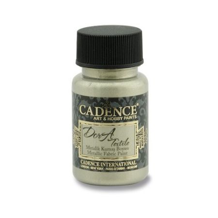 Textilní barva Cadence metal.platinová 50ml