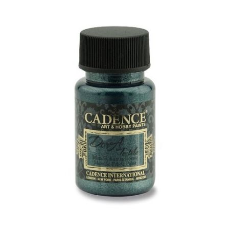 Textilní barva Cadence metal.petrolejová 50ml