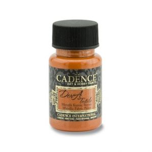 Textilní barva Cadence metal.oranžová 50ml