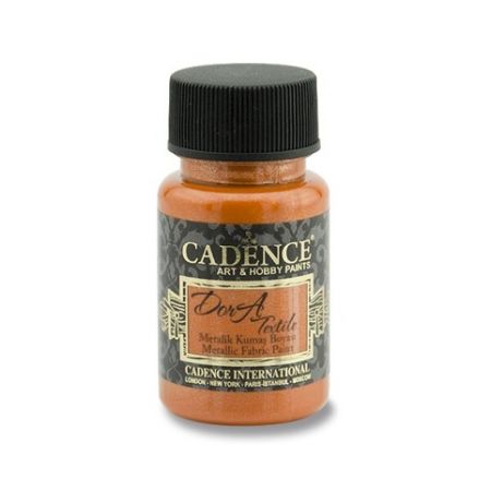 Textilní barva Cadence metal.oranžová 50ml