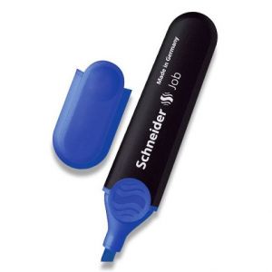 Zvýrazňovač Schneider JOB - modrý