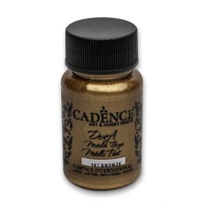 Akrylová metalická barva Cadence D. Metallic, bronzová, 50ml