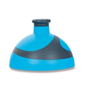 Víčko 2K modré/antracit/zátka antracit