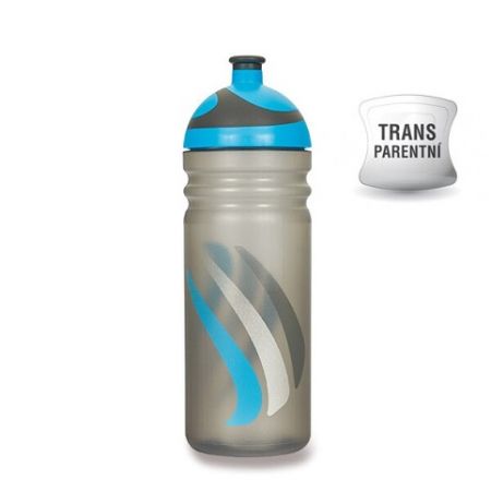 Zdravá láhev 0,7L BIKE 2K19 modrá + NÁHRADNÍ ZÁTKA 