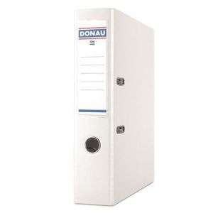 Pákový pořadač "Rainbow", bílý, 75 mm, A4, PP/karton, DONAU