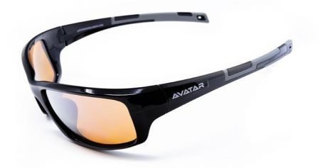 Sluneční brýle "MARAUDER", černá, HD polarizační, AVATAR