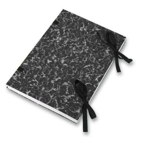 Spisové desky knihařsky potažené A4 černé