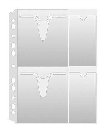 Obal na CD/DVD, transparentní, A4, 160 micron, DONAU