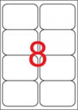 Etiketa, ILC, 99,1x67,7 mm, zaoblené rohy, 800ks/bal., APLI