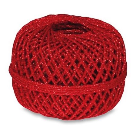 Dárkový provázek Clairefontaine Cords červený, 1mmx20m