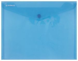 Spisové desky s drukem, modré, PP, A5, 240x180x0,18, DONAU