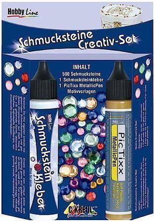 Kreativní sada "Štrasové kamínky", Hobby Line, KREUL