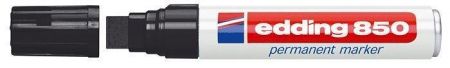 Permanentní popisovač "850", černá, 5-16mm, klínový hrot, EDDING