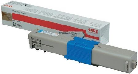 Toner pro "C301, 321" tiskárny, OKI Cyan, 1,5 tis.stran