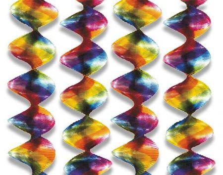 Spirála plastová 4kusy, délka 60cm