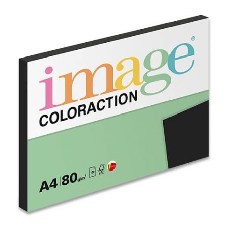 Image Coloraction A4 80g, černá, 100listů