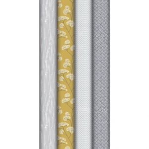 Dárkový balicí papír Cocooning - 2 x 0,7 m, mix motivů