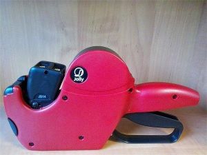 Etiketovací kleště, 2 řádkové, 8+6 znaků, JOLLY "S14"