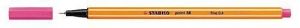 Liner &quot;Point 88&quot;, růžová, 0,4mm, STABILO