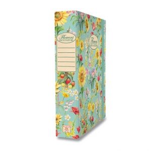 Box Pigna Nature Flowers - A4, hřbet 70mm, mix motivů