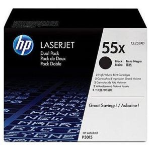 Toner pro "LaserJet P3015" tiskárnu, HP "CE255XD" Černá, 2*12,5 tis.stran