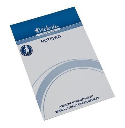 Poznámkový blok, A4, 50 stránek, čtverečkovaný, VICTORIA