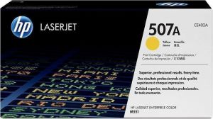 Toner pro "LaserJet M551" tiskárnu, HP "CE402A" Žlutá, 6 tis.stran