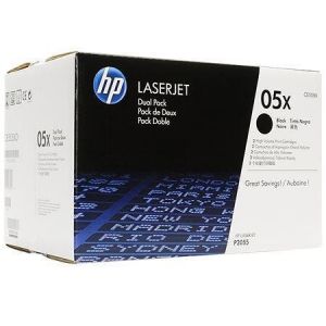 Toner pro "LaserJet P2055" tiskárnu, HP "CE505XD" Černá, 2*6,5 tis.stran