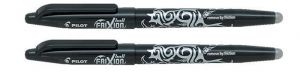 Rollery "Frixion Ball", černá, 0,7/0,35mm, vymazatelný, 2 ks v balení, PILOT
