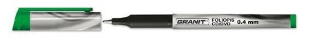 Permanentní popisovač "M854", zelená, OHP, 0,4 mm, GRANIT