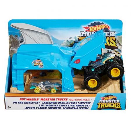 Hot Wheels MONSTER TRUCKS ZÁVODNÍ HERNÍ SET ASST