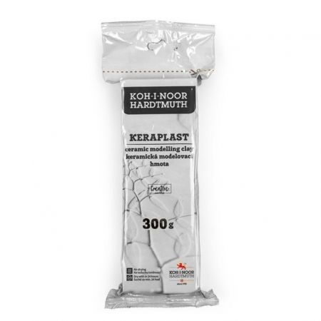 KOH-I-NOOR Kera plast-bílá 300g (Modelovací hmota)