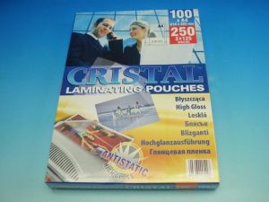 Kapsy laminovací A4/125mic. antist. 100ks