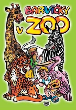Omalovánky A4 Barvičky v ZOO /21/