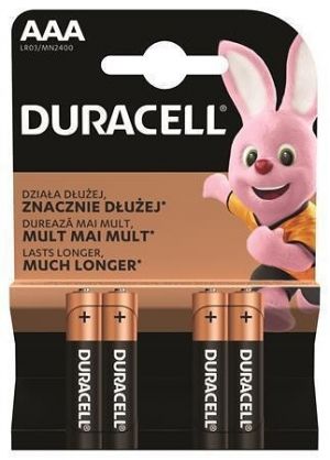 Baterie "Basic", AAA, 4 ks, DURACELL