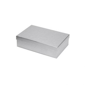ARGUS Dárková krabice stříbrný papír 25435183