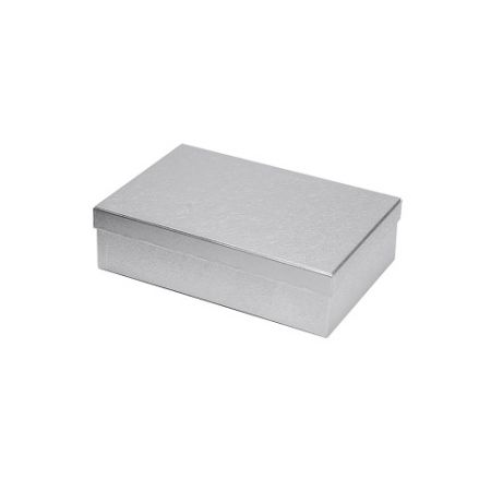 ARGUS Dárková krabice stříbrný papír 25435183
