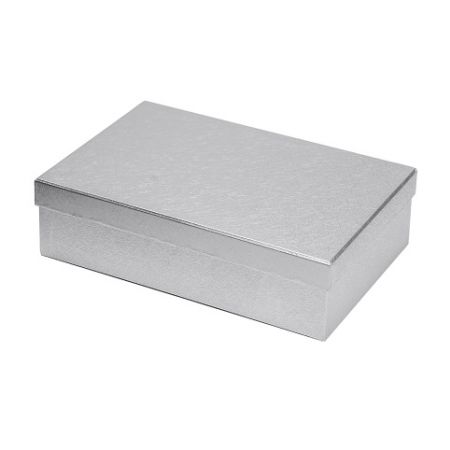 ARGUS Dárková krabice stříbrný papír 25465183