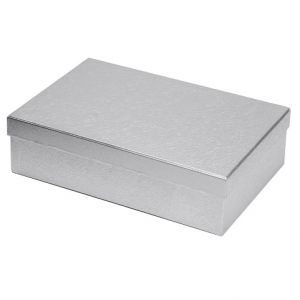 ARGUS Dárková krabice stříbrný papír 25475183