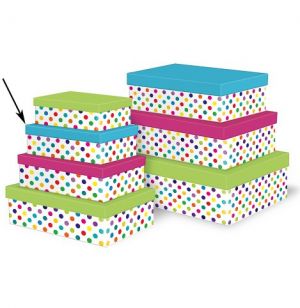 ARGUS Papírová dárková krabice Dots 21630283