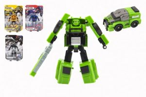 Transformer auto/robot plast 13cm, 4 druhy