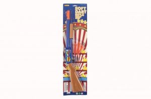 Pistole/Brokovnice plast 3 náboje na přísavky 48cm na kartě