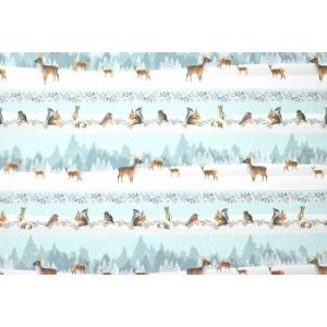 Fotokarton A4, zima v lese, 300 g