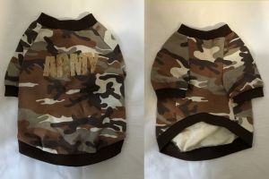 VÝPRODEJ z 495,-Mikina ARMY hnědý maskáč XL /Výprodej z 225,-