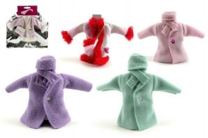 Šaty/oblečky kabátek na panenky