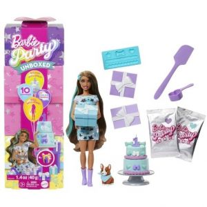 Barbie party reveal Barbie