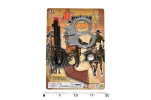 Western set-kolt 22cm klapací s doplňky