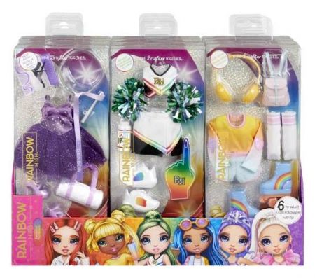 Rainbow High Fashion set